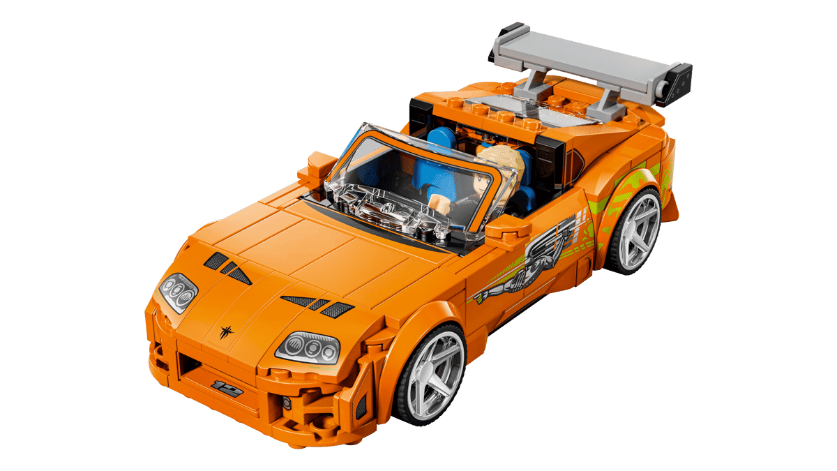 Building the LEGO Speed Champions Fast & Furious Toyota Supra Mk4